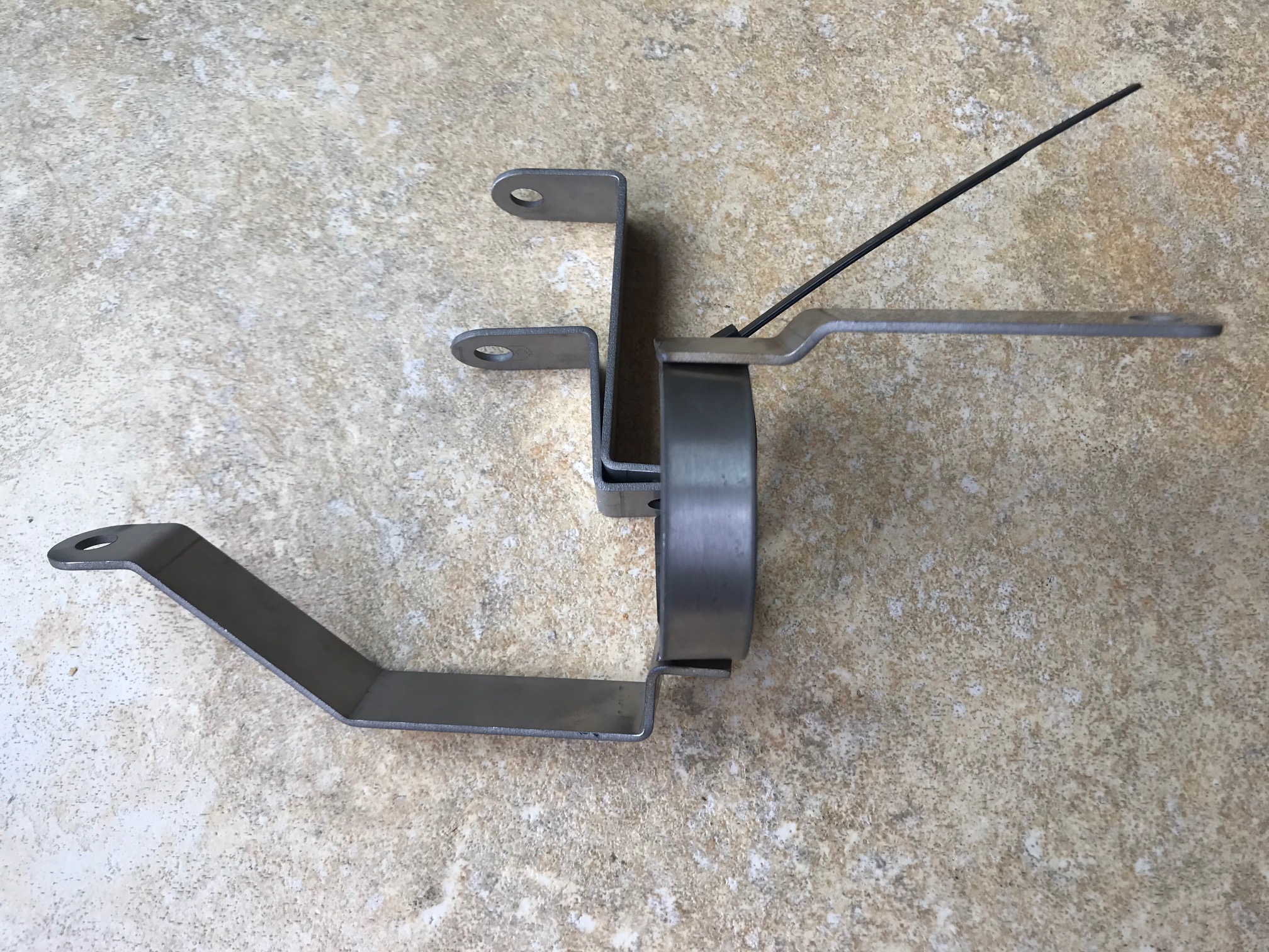 Stainless Steel Accumulator Bracket Kit 171201515 VW Golf 1