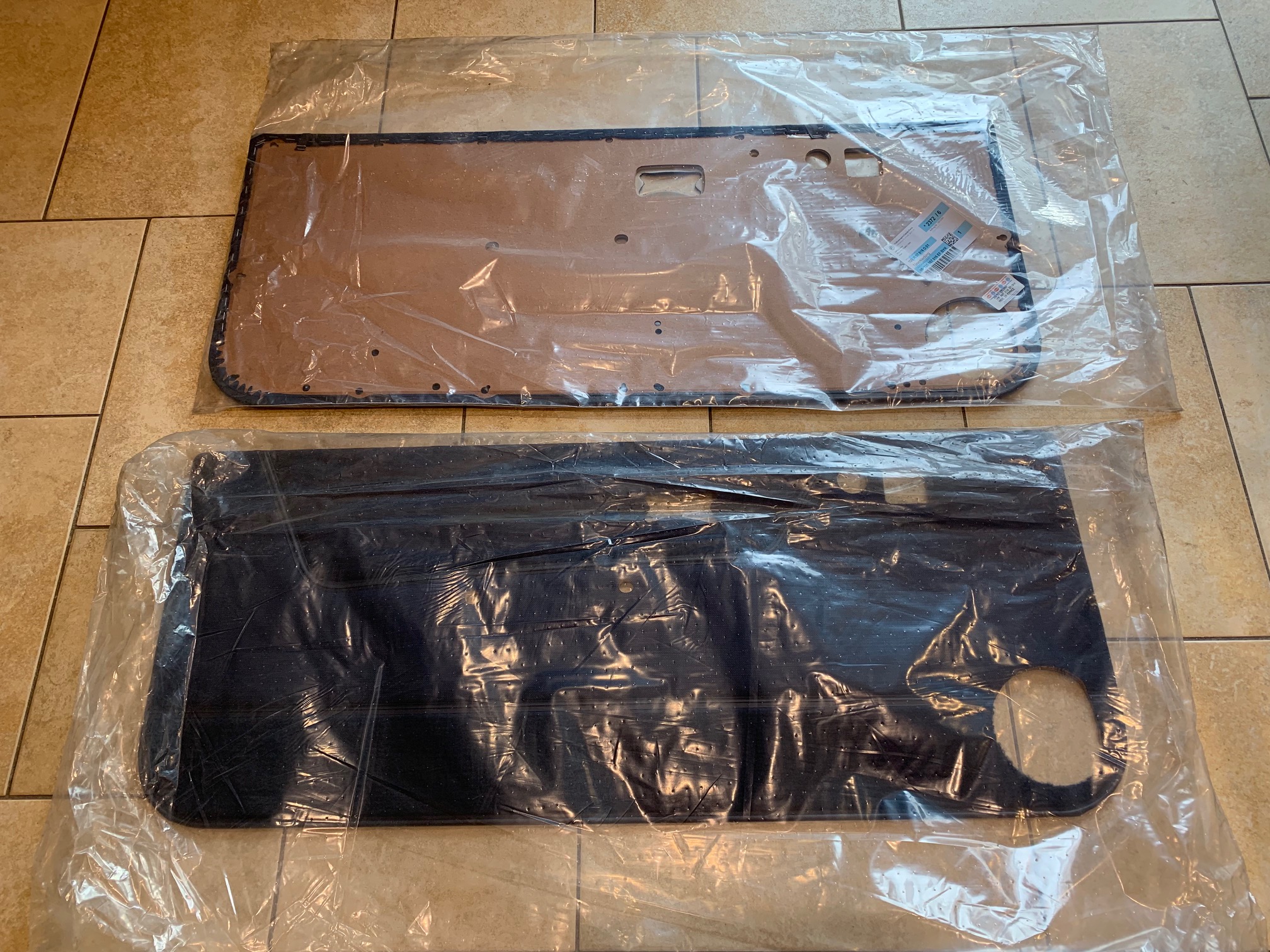 Door trimpanels for Golf 1 Convertible Rivage 155867015 & 016EF BYK