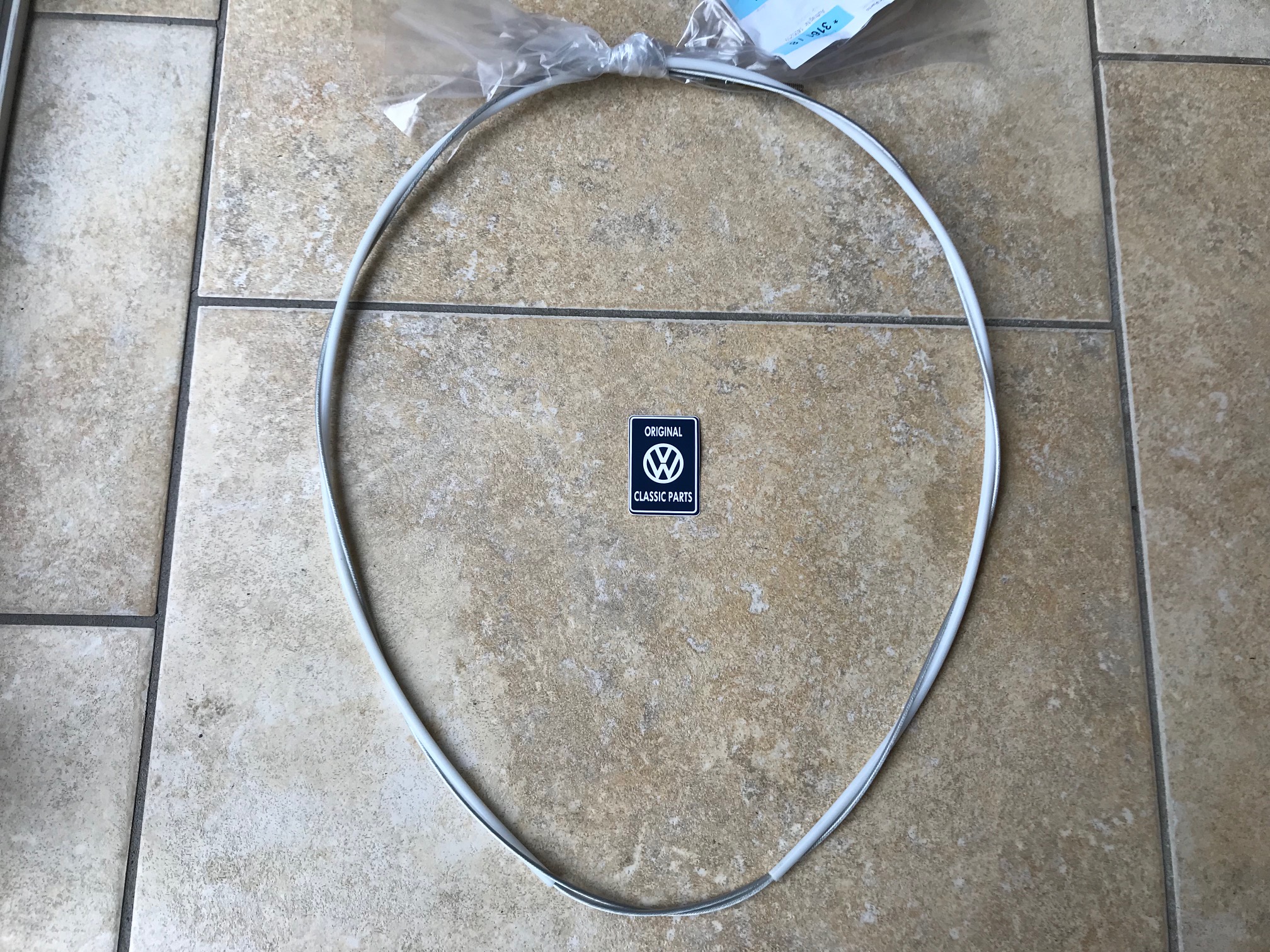 Mk1 Golf Cabriolet Tension Hood Wire - 155871957A - Image 6