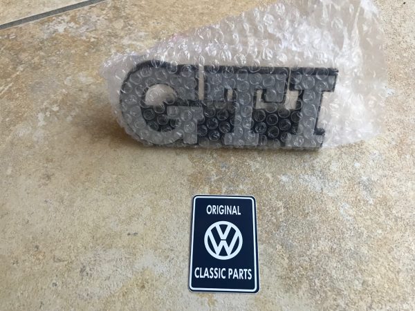 GTI badge for radiator grille Golf MK2 GTI 191853679L - Image 5