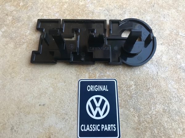 GTI badge for radiator grille Golf MK2 GTI 191853679L - Image 2