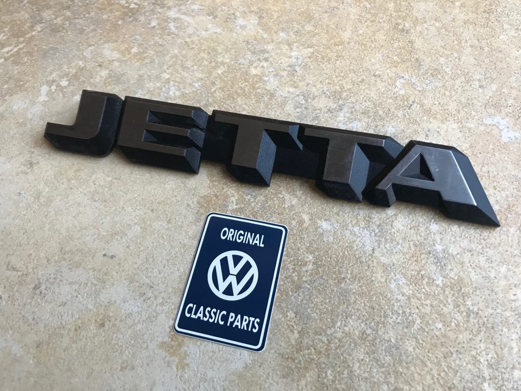 Jetta Mk2 Emblem 165853687F VW Golf 1