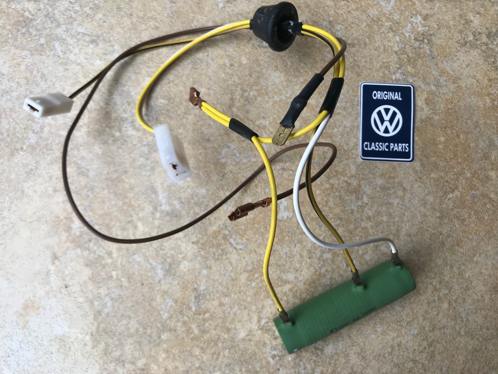 Wiring harness for Fan Motor 171971281 E – VW Golf 1