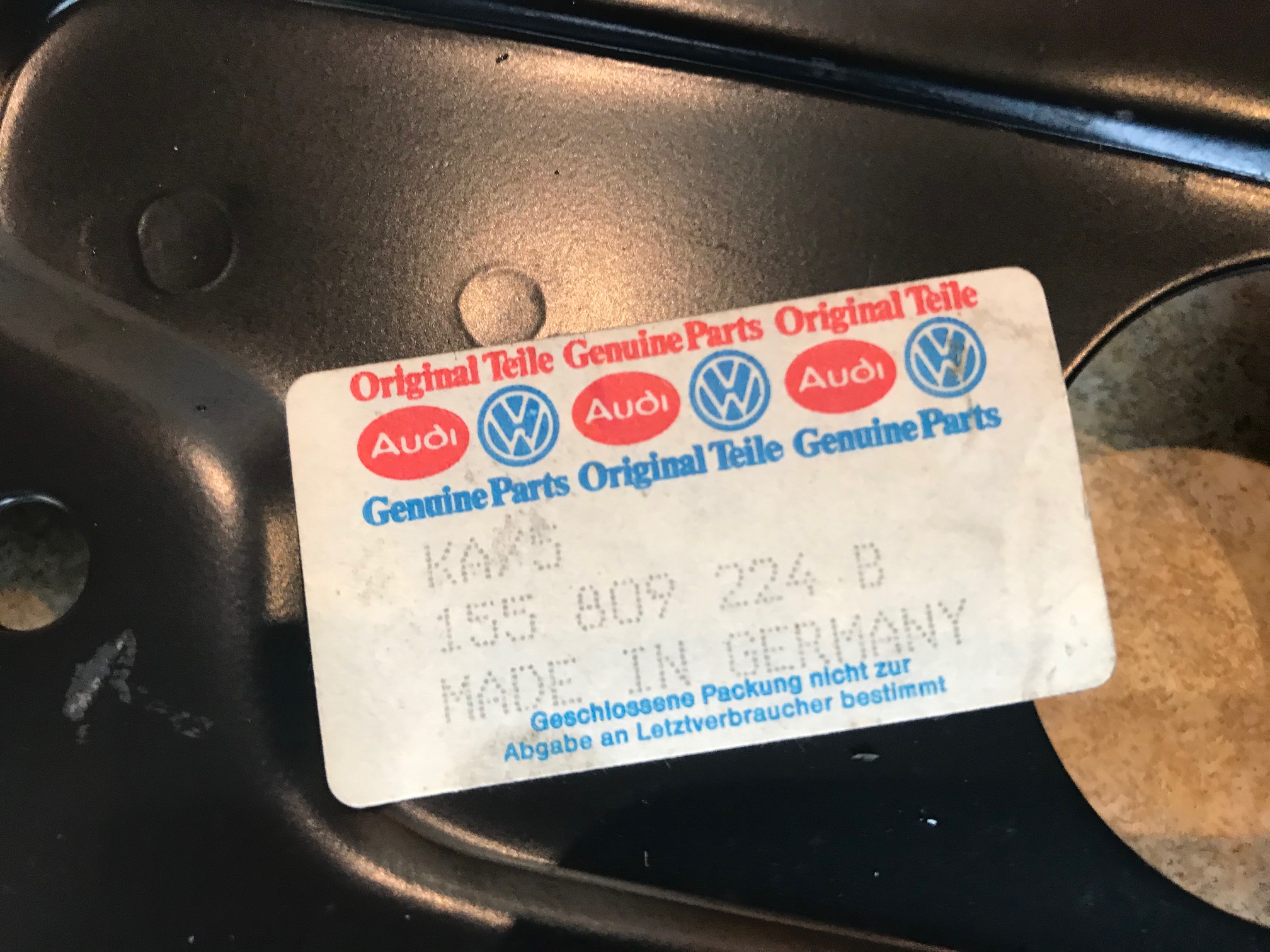 Mk1 Golf Cabriolet B Pillar Columns 155809223B & 155809224B - Image 10