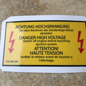 Danger High Voltage 810000283