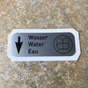Water Location Sticker