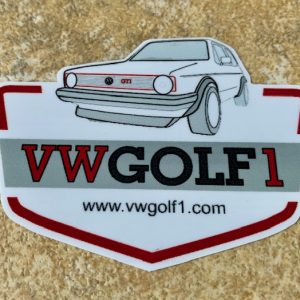vwgolf1.com Sticker SMALL Inside