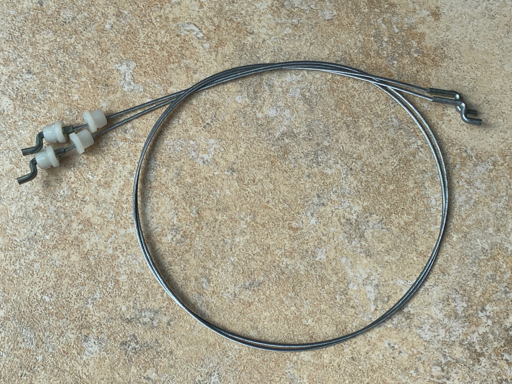 Cable (Bowden cable) for backrest front Golf Mk1 171881596C - Image 4