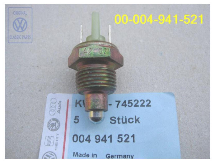 Reverse Light Switch 004941521 VW Golf 1